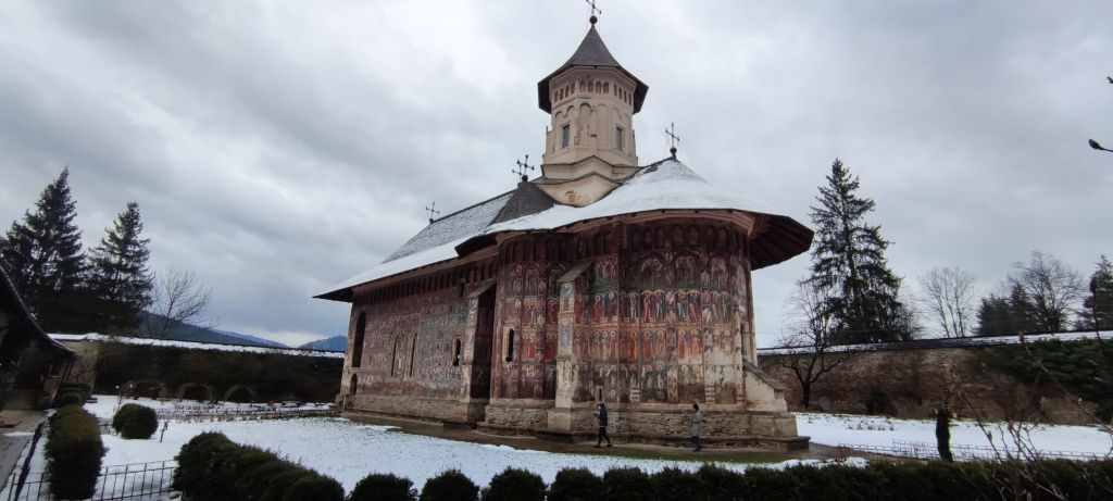 Klasztor prawosławny (monastyr) w Sucevita, znajdujący się na Liście Światowego Dziedzictwa UNESCO