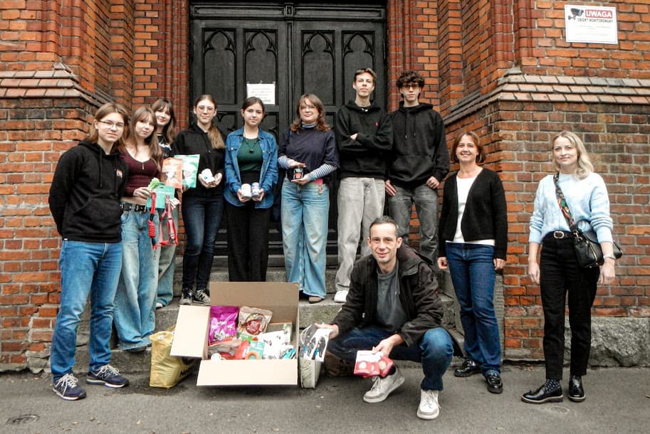 Zbiórka na rzecz schroniska dla zwierząt