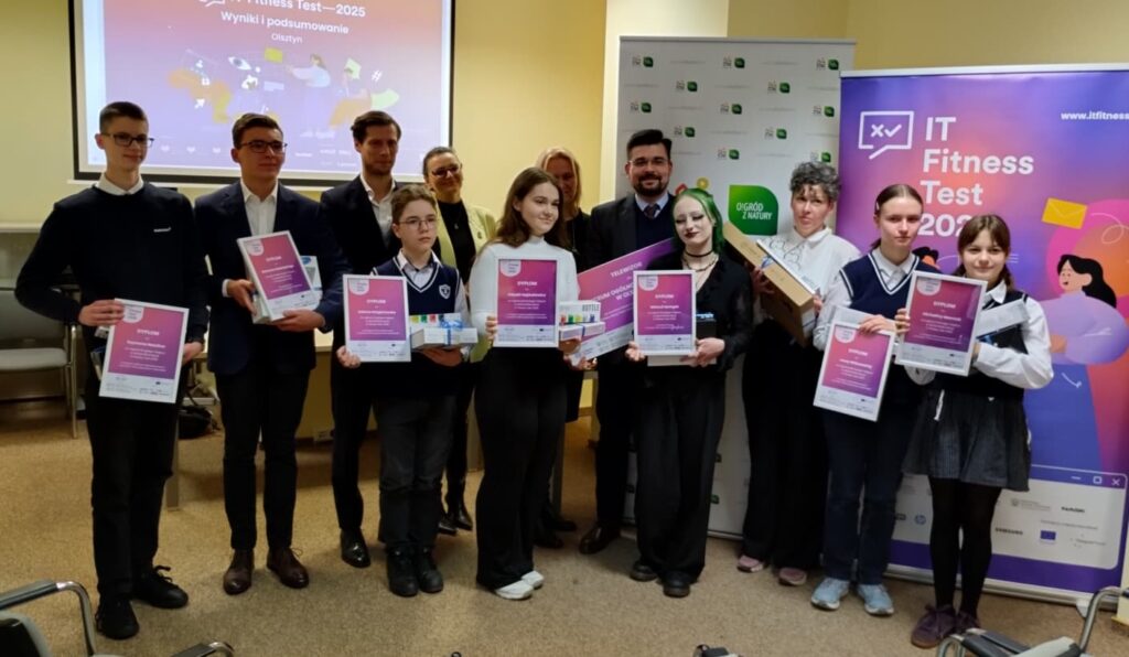 Uczeń I LO laureatem IT Fitness Test