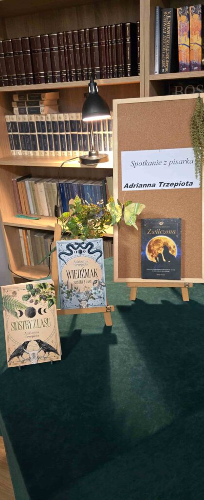 Spotkanie z pisarką Adrianną Trzepiotą