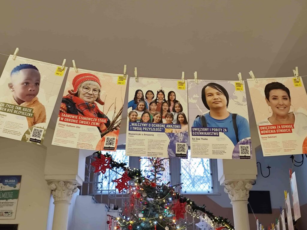 V Maraton Pisania Listów Amnesty International w naszej szkole