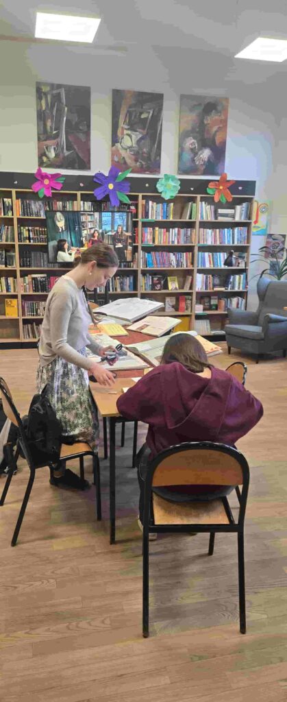 Dzień otwarty w bibliotece szkolnej, część 2